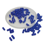 2-Hole Glass Seed Beads 4.5x2x1.25 MM Hole:0.5 to 0.75 MM Rectangle For Jewellery Making DIY Arts Crafts