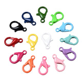 Colored Alloy Lobster Claw Clasps 12x8x3 MM For Jewellery Making Key Chain Bag Crafts Accessories