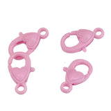 Plastic Lobster Claw Heart Clasps For Jewellery Making 22x13x6 MM Crafts Accessories