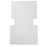 Embroidery Canvas Mesh Plastic Sheets 11.5x17 Inch (1 Piece) Hole 4x4mm For Bag Purse Bottom Side Padding Rectangle White For DIY Knitting Crafts