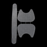 Embroidery Canvas Mesh Plastic Sheets 11.5x20.5 Inch (1 Piece) Hole 4mm Rectangle White For Cross Stitching DIY Knitting Crochet Crafts