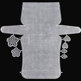 Embroidery Canvas Mesh Plastic Sheets 13x13 Inch (1 Piece) Hole 4x4mm Rectangle White For Cross Stitching DIY Knitting Crochet Crafts