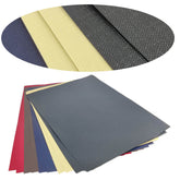 Royal Linen Case Binding Papers (10 Sheets, 5 Mixed Colors, 120 GSM, A4 Size) For Art & Crafts Invitation Boxes Luxury Packaging Gift Wrap