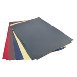 Royal Linen Case Binding Papers (10 Sheets, 5 Mixed Colors, 120 GSM, A4 Size) For Art & Crafts Invitation Boxes Luxury Packaging Gift Wrap