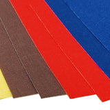 Satin Cloth Case Binding Papers (10 Sheets, 5 Mixed Colors, 120 GSM, A4 Size) For Art & Crafts Invitation Boxes Luxury Packaging Gift Wrap