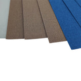 Classy Cover Case Binding Textured Papers (10 Sheets, Grey Coffee Cobalt, 120 GSM, A4 Size) For Art & Crafts Invitation Boxes Luxury Packaging