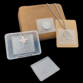 PVC Self Adhesive Sticky Pouches For Coins Jewellery Pendants Souvenirs Display