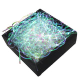 Raffia Paper Shred Void Fillers (30 Grams) Glitter Transparent For Gift Box Packing Packaging Filling