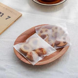 Frosted Self Adhesive BOPP Covers 13x8 CM With 8x10 Inside (1 Pack, 95-100 PCs) Transparent For Cookie Chocolates Jewellery Gifts