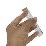 Glass Vial Bottles With Cork Stoppers 10x2 CM (5 Pieces) Tube For Crafts Decoration Gifts Jar Transparent