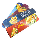 Dosa Packing Paper Box (Pack of 100) 13.5x3.5x1.5 Inch Random Design & Color