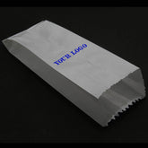 Customized Gusseted Butter Paper Covers 40 GSM Printed Multipurpose Glassine Packing Pouches White Slightly Oil Grease Proof Food Grade