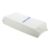 Customized Gusseted Butter Paper Covers 40 GSM Printed Multipurpose Glassine Packing Pouches White Slightly Oil Grease Proof Food Grade