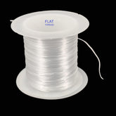 Flat Elastic Wire 0.8 MM Beading Crystal String Thread for Bracelet Making DIY Crafts