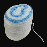 Soft Woollen Chenile Blended Air Yarns 2 MM (1 Bunch x 100 Grams, 240+ Meters) Multicolor For Knitting Crochet Baby Sweater Scarf Fabric Thread Multipurpose