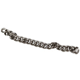 Mild Steel 5 to 5.5 CM Long Extension Chains (25 Pieces) 3.5x3 MM Link Size For Jewellery Making Twist Silver Color
