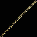 Jewellery Making Necklace Chains Tarnish Resistant Stainless Steel 4x3x0.8xmm Long Link:6x3x0.8mm Long Link Gold Color (Sold as 1 metre)
