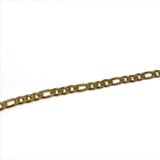 Jewellery Making Necklace Chains Tarnish Resistant Stainless Steel 4x3x0.8xmm Long Link:6x3x0.8mm Long Link Gold Color (Sold as 1 metre)