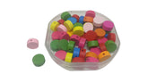 Wooden Beads Flat Round For Jewellery Making Hobby Arts Crafts