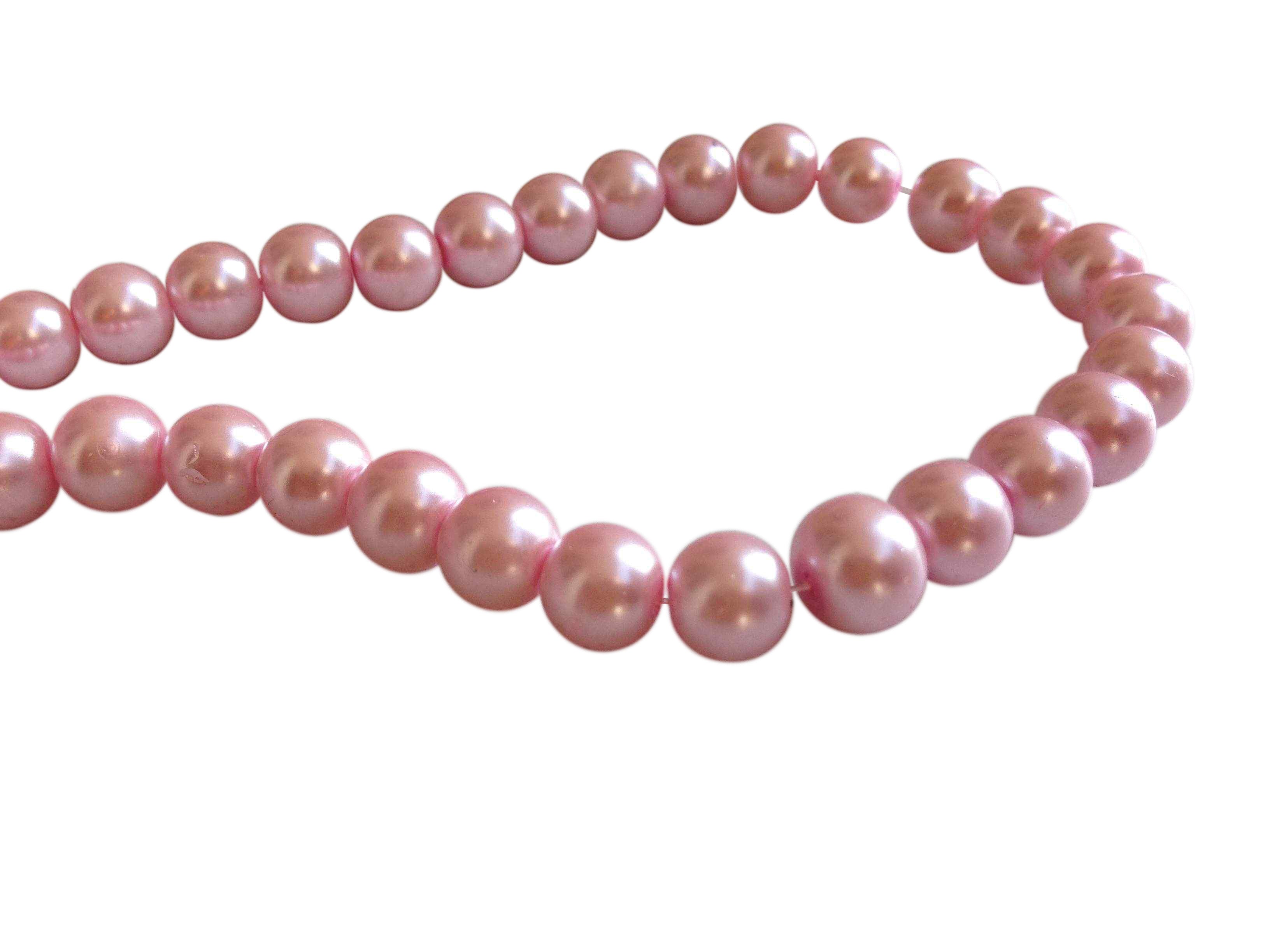 Buy Imitation Glass Pearl Beads With Plastic MM Round For Jewellery online Aumni Crafts ac-bds-00106-m6