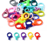 Plastic Lobster Claw Clasps For Jewellery Making 25x18x6 MM Key Chain Bag Crafts Accessories