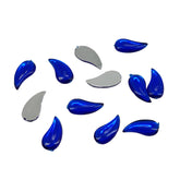 Imitation Kundan Stones Flatback Acrylic 12x6x1.5 MM Paisley For Jewellery Making Garment Embellishments