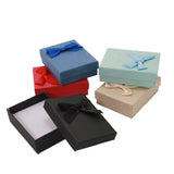 Paper Jewellery Gift Box For Earrings Rings Chains 9x7x3.25 CM Rectangle