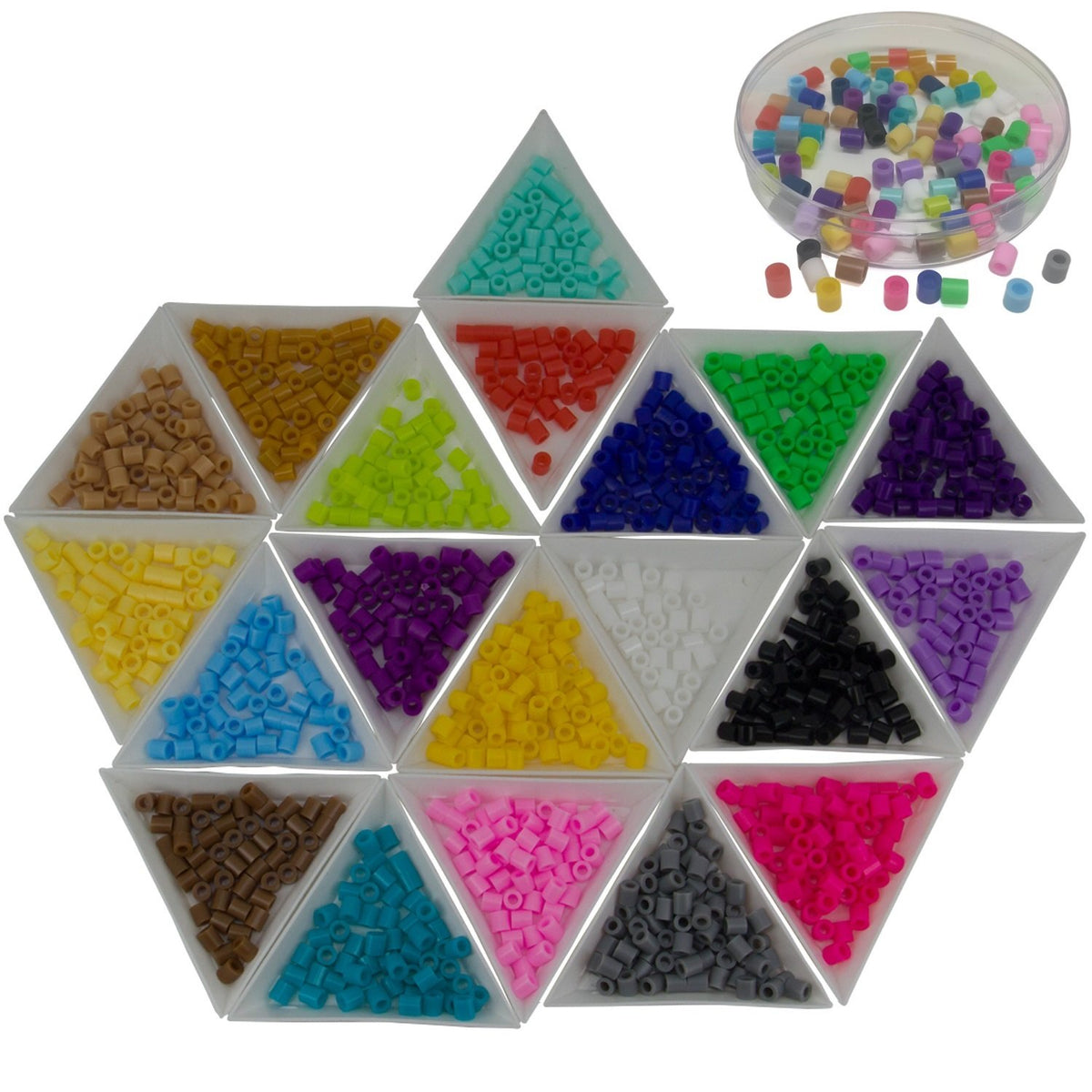Buy Plastic Fuse Beads 5x5mm For Aumni Crafts DIY Bead Fusion online Aumni Crafts jefs gnrlcrftsupp 00001