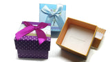 Paper Jewellery Ring Coin Gift Box 5x5x4 CM Square
