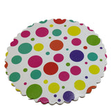 Cake Board Stand Bases 8 Inch (5 Pieces) For Half KG Flower 4-5 Mixed Colors Premium Quality