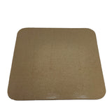 Cake Board Stand Bases 10 Inch (5 Pieces) For 1 KG Square Mixed Colors Premium Quality