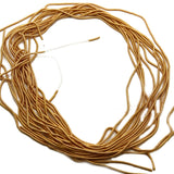Zardosi Khora Flexible Gimp 1mm French Spiral Bullion Stiff Metallic Wires Spring Thread Copper For Aari Embroidery And Jewellery Making