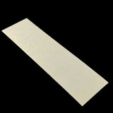 Paperboard 180 GSM Jewellery Necklace Chain Display Cards Cream Rectangle White