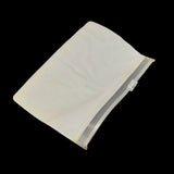 Color Defective Clearance, Plastic Zipper Pouches (6Pieces) 3x5 Inch White For Jewellery Packaging Storage Stationary Multipurpose