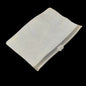 Plastic Zipper Pouches (6 Pieces) 3x5 Inch White For Jewellery Packaging Storage Stationary Multipurpose