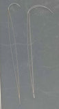Stainless Steel Curved Beading Needles For Seed Beads Jewellery Making Embroidery (#OT2)