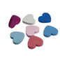 Wooden Beads 23x21x5 MM (20 Pieces) Hole:2 MM Heart Mixed Colors For Jewellery Making DIY Arts Crafts [ac-bds-00049-m34]