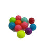 Fluoroscent Type Acrylic Neon Beads 20 MM (22-25 Pieces, 100 GMs Wt) Hole:2 to 3 MM Round Mixed Colors For Jewellery Making DIY Arts Crafts [ac-bds-00127-m23]