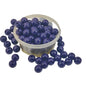 Premium Non Peel Acrylic Beads 8x7 MM Hole Size 2 MM Round For Jewellery Making DIY Arts Crafts