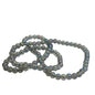 Premium Plated Glass Beads 7.5x8.5 MM (1 String, 100+ Beads) Hole:1 MM Round Rainbow Transparent  For Jewellery Making DIY Arts Crafts [ac-bds-00149-m6]
