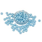 Glass Seed Beads 4x2.5 MM Hole 1 MM Luster Painted Round Donut Shape Opaque For Jewellery Making DIY Crafts Hobby Arts