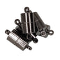 Brass Magnetic Clasp 16x7 MM (5 Pieces) Black Metal Color Cylinder For Jewellery Making [ac-jwlsupp-00005-m7]