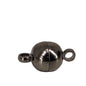 Brass Magnetic Clasp 11x6 MM (5 Pieces) Black Metal Color Round For Jewellery Making [ac-jwlsupp-00005-m8]