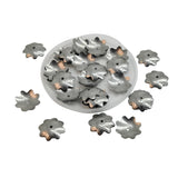 Tarnish Resistant 304-Stainless Steel Bead Caps (10 Pieces) 10x2 MM Silver Color Flower For Jewellery Making Decoration Crafts [ac-jwlsupp-00016-m2]