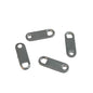 304-Stainless Steel Chain Extension Connector Tabs (10 Pieces) 11x3.5x0.4 MM Oval Silver Color For Jewellery Making [ac-jwlsupp-00051-m1]