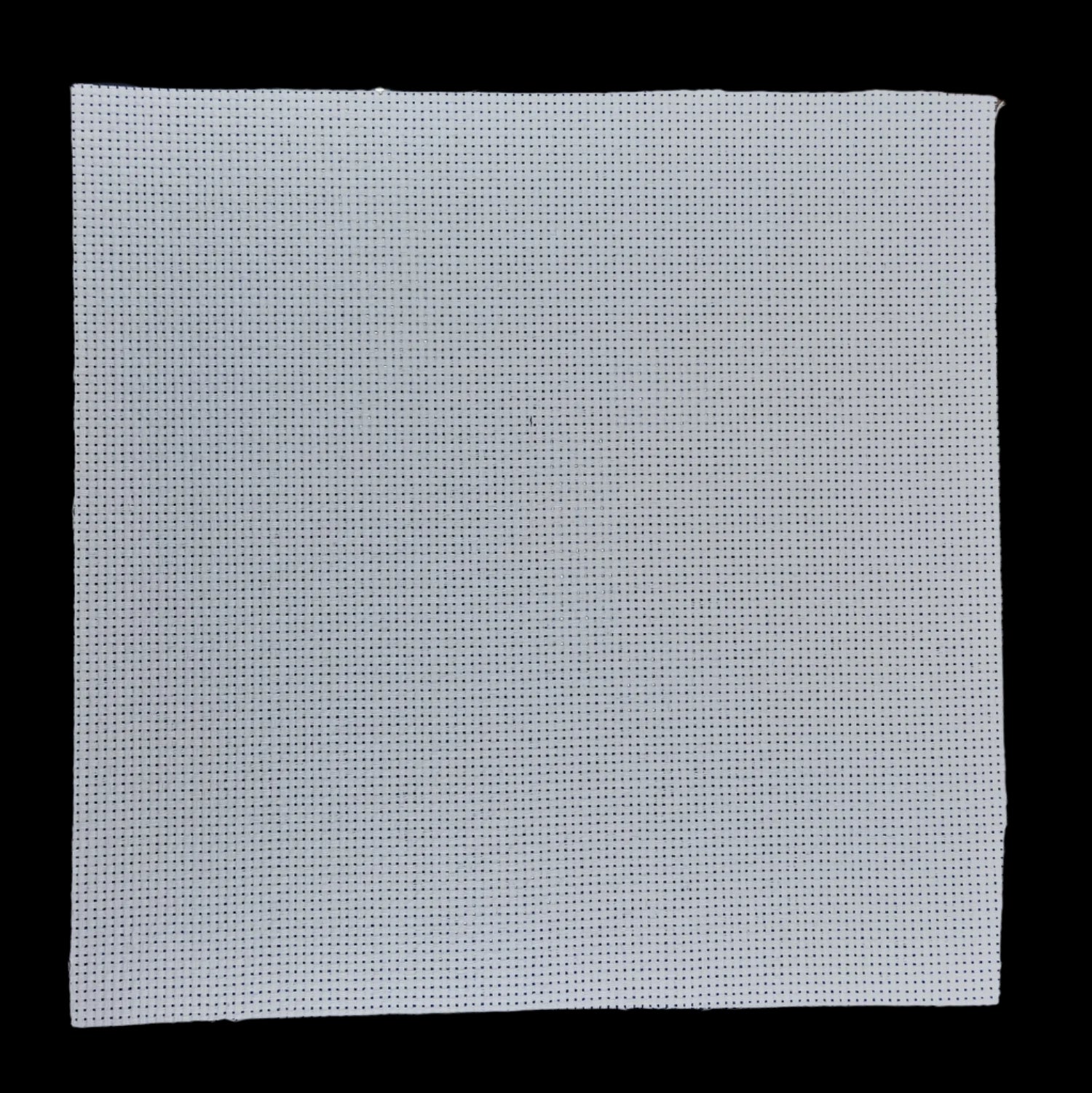 Embroidery Canvas Mesh Aida Matty Cloth 12x12 Inch Thread Count 11 CT (1 Piece) Fabric Sheet For Cross Stitching DIY Sewing [ac-sewsupp-00005-m1]