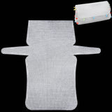 Embroidery Canvas Mesh Plastic Sheets 20x21 Inch (1 Piece) Hole 4x4mm Rectangle White For Cross Stitching DIY Knitting Crochet Crafts