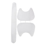 Embroidery Canvas Mesh Plastic Sheets 11.5x20.5 Inch (1 Piece) Hole 4mm Rectangle White For Cross Stitching DIY Knitting Crochet Crafts