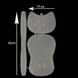 Embroidery Canvas Mesh Plastic Sheets 10x17 Inch (1 Piece) Hole 4mm Rectangle White For Cross Stitching DIY Knitting Crochet Crafts