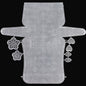 Embroidery Canvas Mesh Plastic Sheets 13x13 Inch (1 Piece) Hole 4x4mm Rectangle White For Cross Stitching DIY Knitting Crochet Crafts